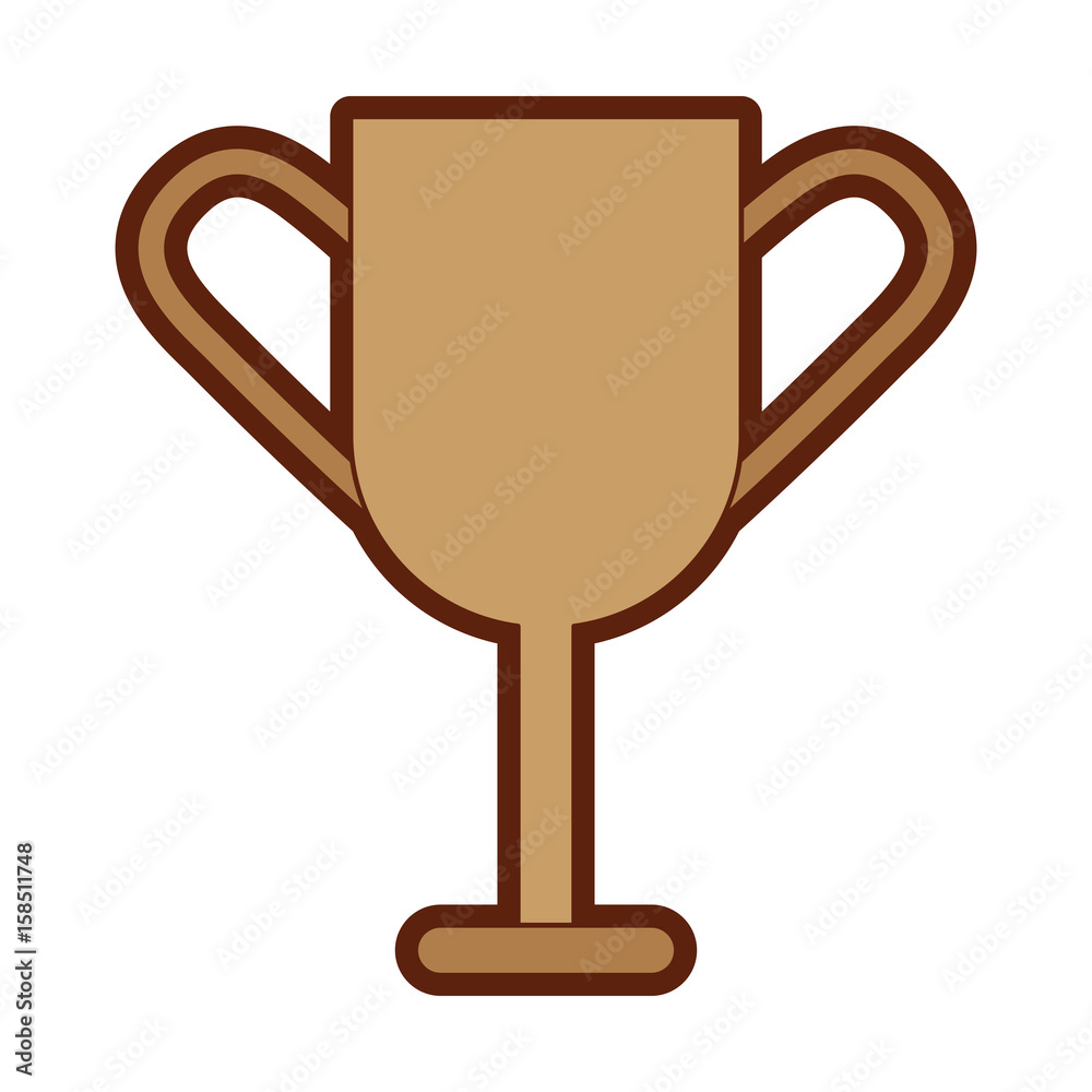 trophy cup isolated icon vector illustration design trophy cup isolated icon vector illustration design