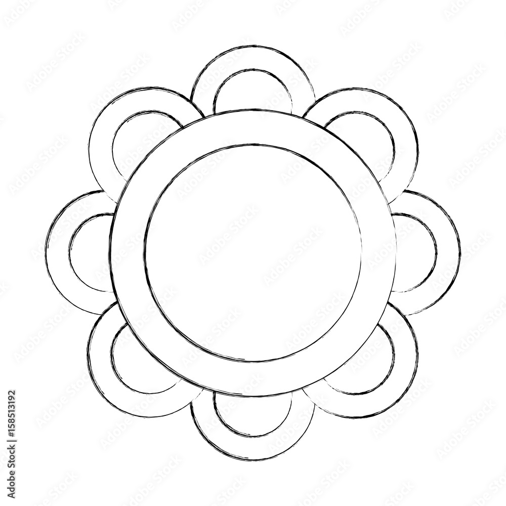 cute flower isolated icon vector illustration design cute flower isolated icon vector illustration design