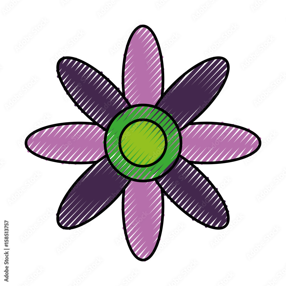 cute flower isolated icon vector illustration design cute flower isolated icon vector illustration design