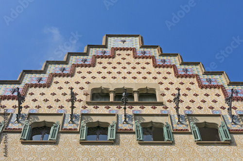 The Casa Ametller, a modernist building designed by  Josep Puig i Cadafalch in Barcelona, Spain photo
