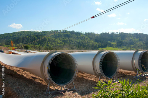 wind turbines construction