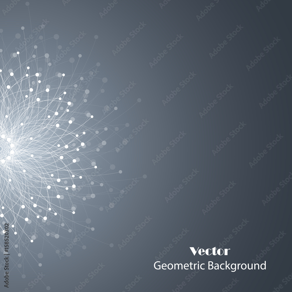Vector geometric background Vector geometric background