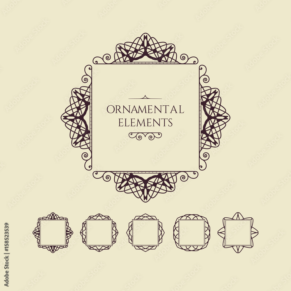 Vector Decorative Frames Vector Decorative Frames