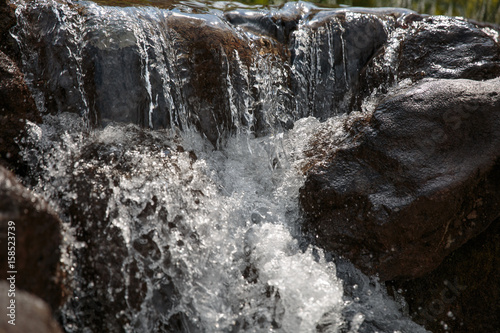 Water on the rocks