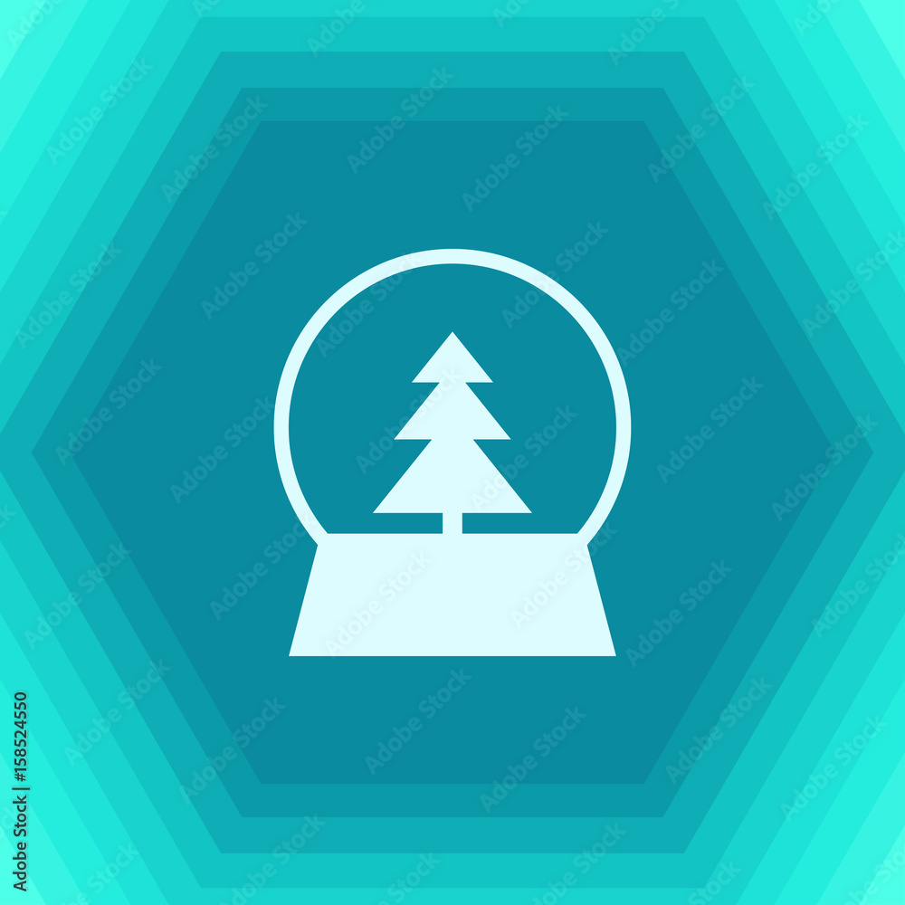 Vector christmas icon. Vector christmas icon.