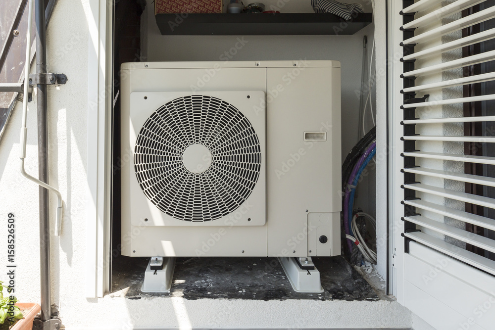 heat pump air - water for heating a residential home heat pump air - water for heating a residential home