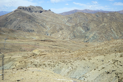 Mountain area in Tibet