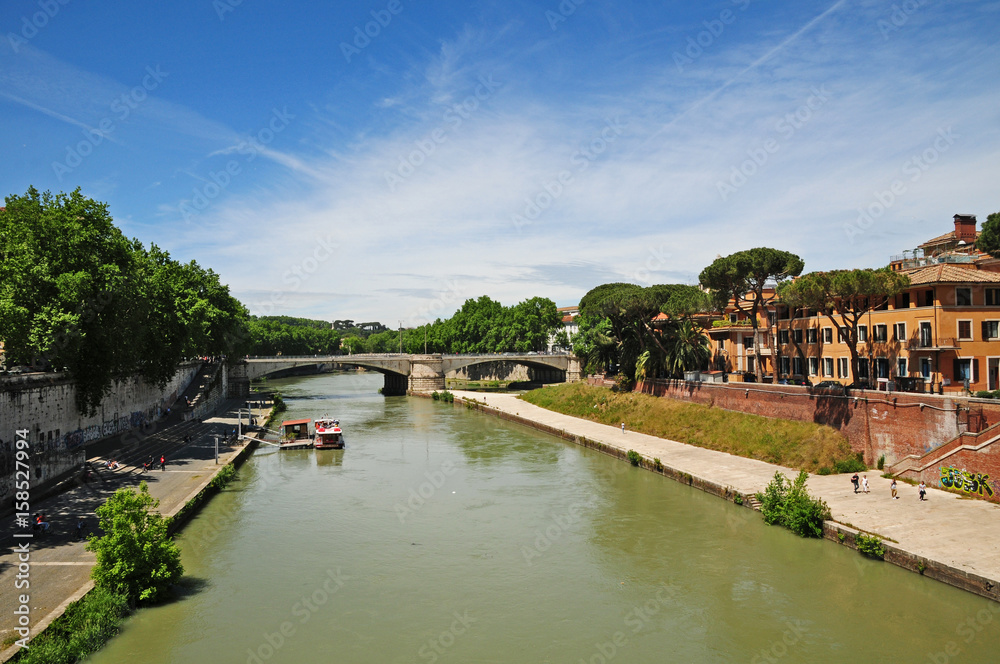 Roma, l'isola Tiberina 