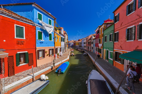 Burano village - Venice Italy © Nikolai Sorokin