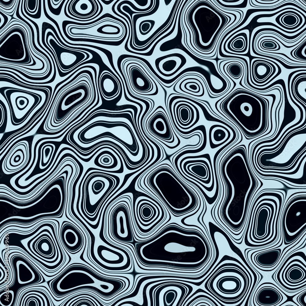 Fototapeta premium Sci-fi futuristic surreal artistic abstract matric seamless pattern