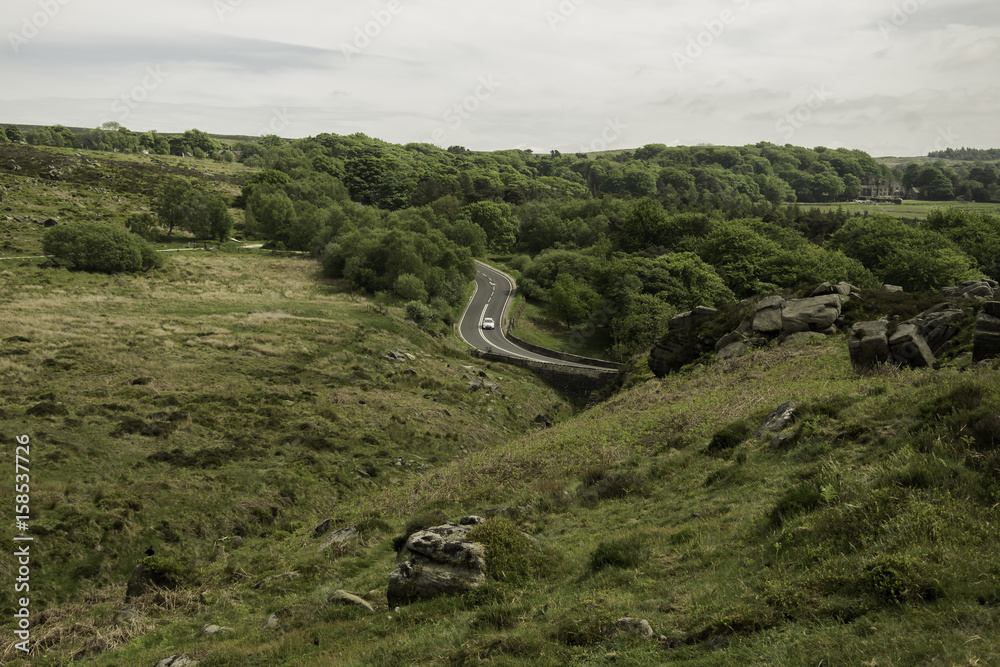GÓRSKA DROGA, PEAK DISTRICT NATIONAL PARK, STONAGE EDGE, UK
