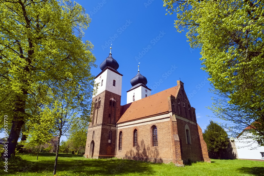 St.-Marien-Kirche in Tremmen, Brandenburg, Deutschland