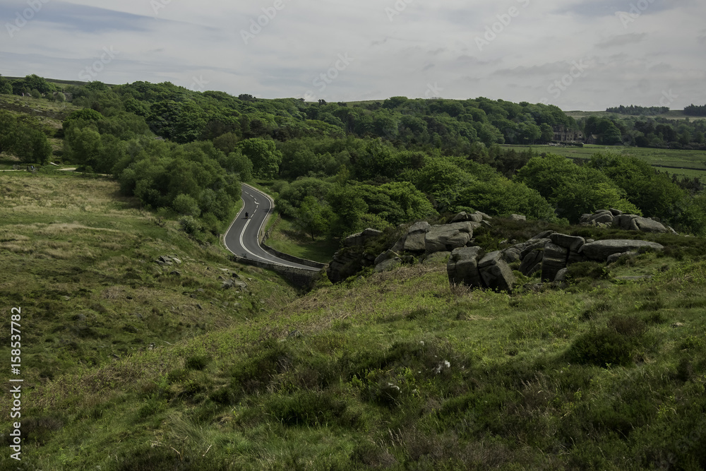 GÓRSKA DROGA, PEAK DISTRICT NATIONAL PARK, STONAGE EDGE, UK