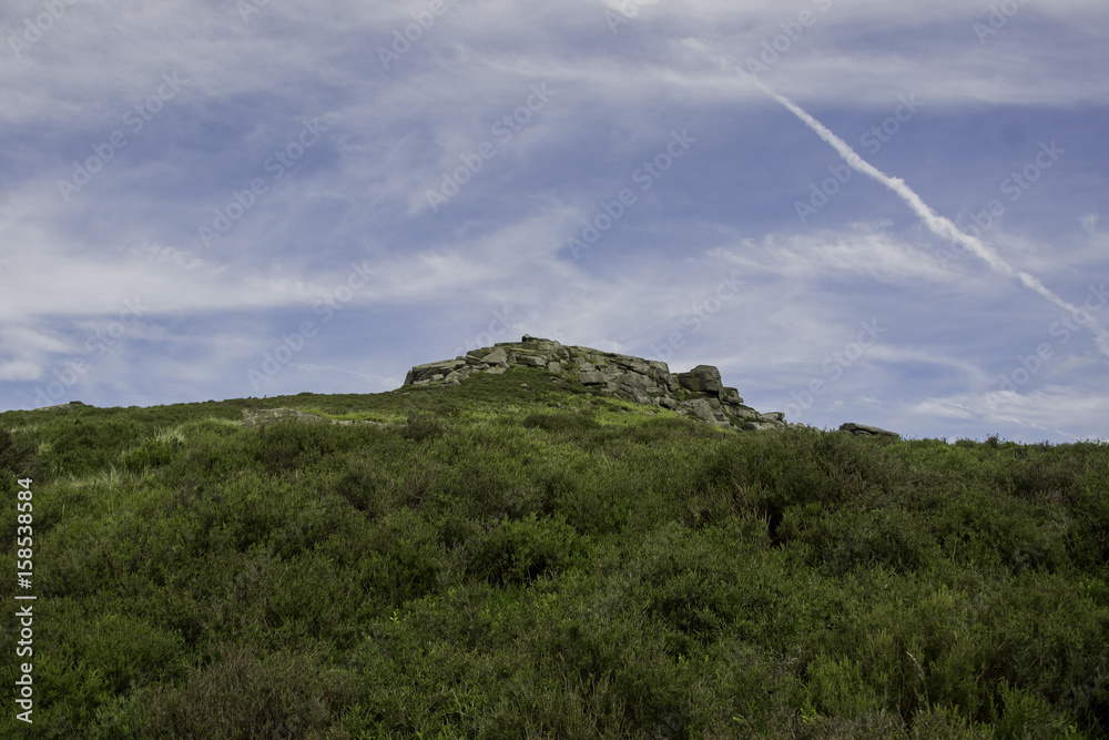 SKALNE WZGÓRZE, PEAK DISTRICT NATIONAL PARK, WIELKA BRYTANIA