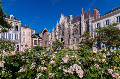 Basilika Saint-Urban in der Altstadt von Troyes; Frankreich