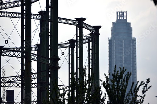 Εκτύπωση καμβά gas holder