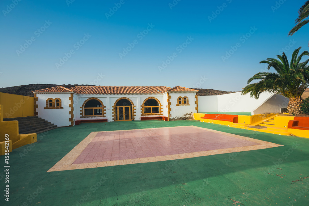 Ajuy village on Fuerteventura Island, Canary, Spain