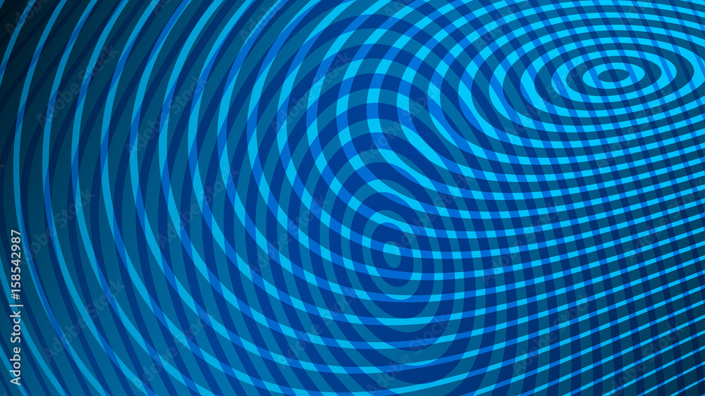 Background with geometric halftone design