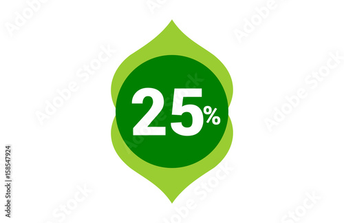 25 percent discount green ramadan kareem ied mubarak al adha al fitr sale