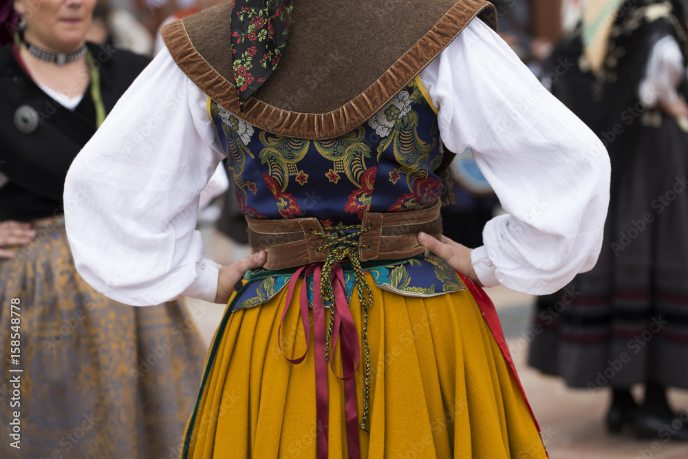 Asturias' traditional costume