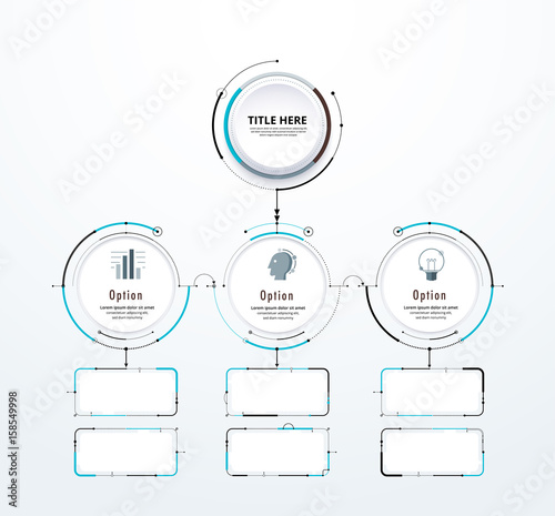 Infographic diagram template design simple design. include icon design. vector illustration.