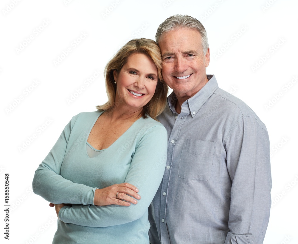 Senior Couple Smiling Stock Foto Adobe Stock