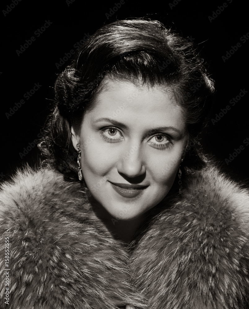 smiling pretty lady close portrait smiling pretty lady close portrait