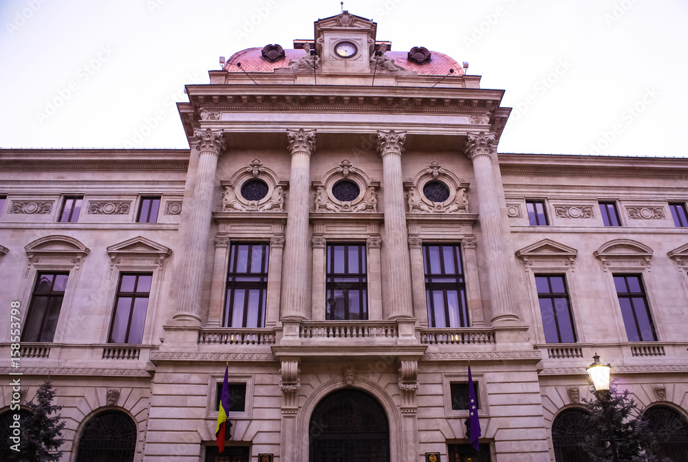Obraz premium 19th century building in Bucharest