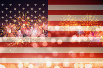 Celebrating the 4th of July, Independence Day 
