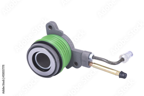 Clutch release bearing isolated on white