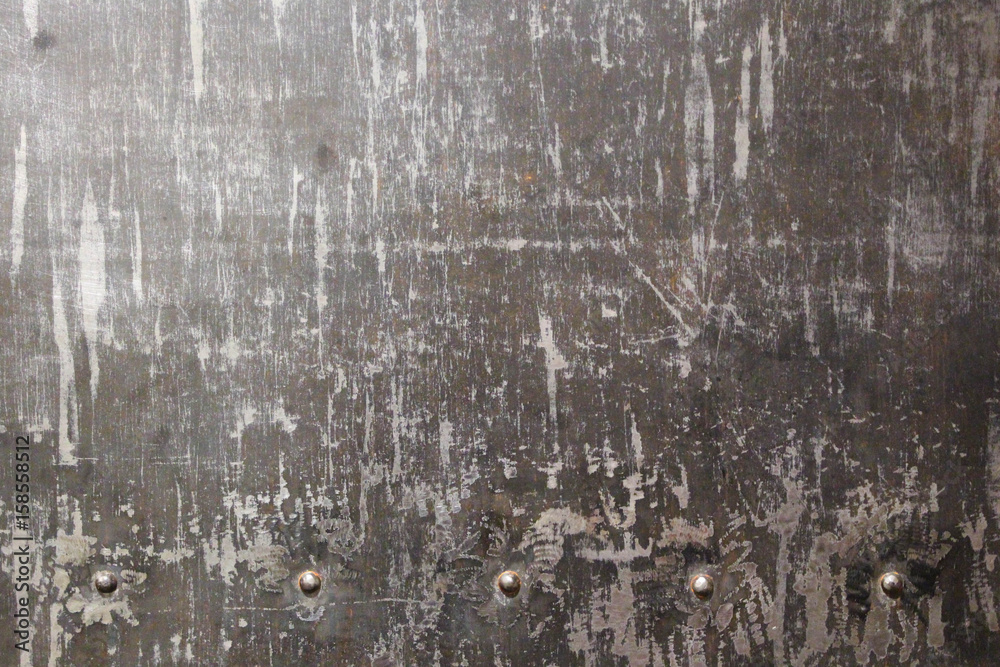 Obraz premium worn metal wall background