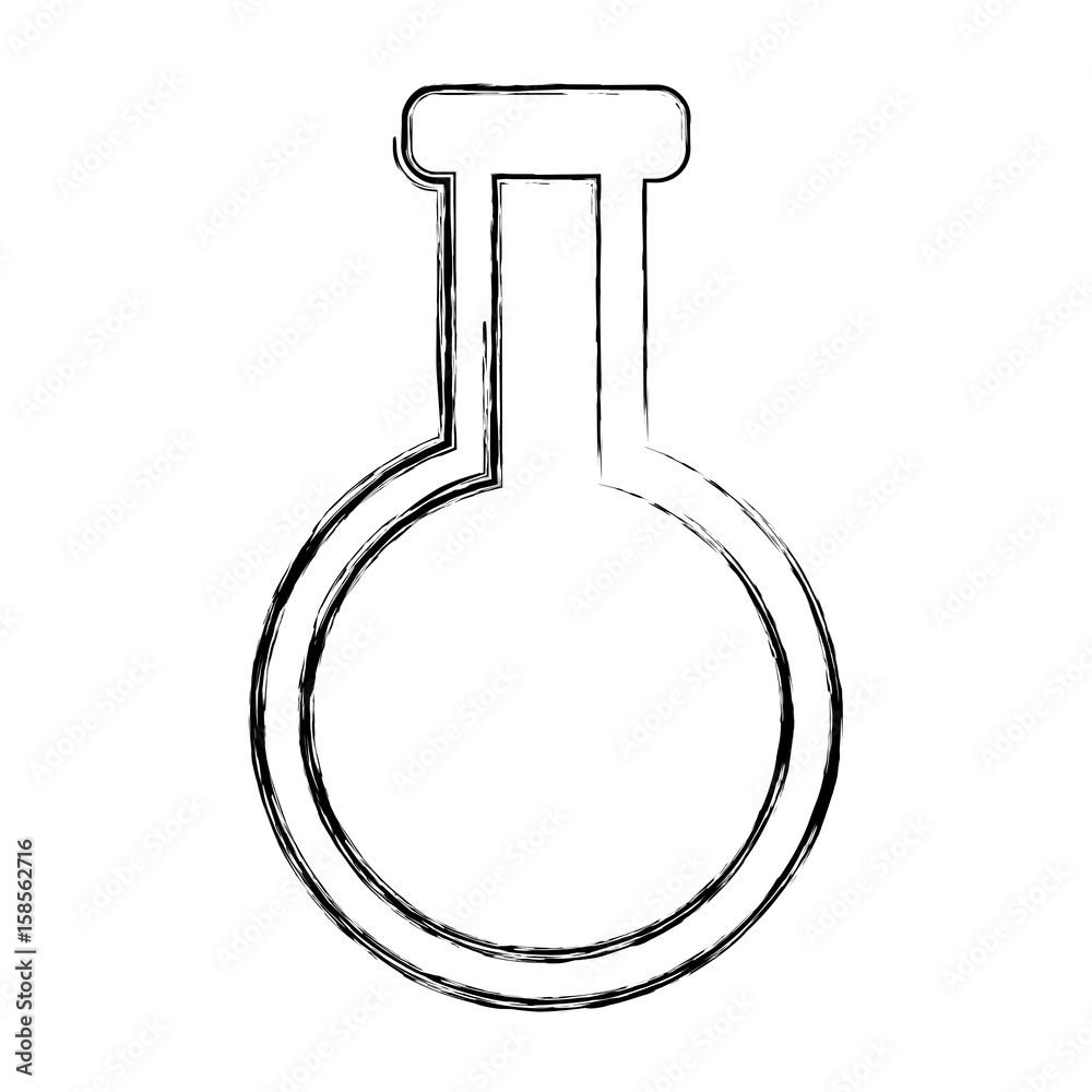 Erlenmeyer Flask, Chemistry icon vector illustration graphic design Erlenmeyer Flask, Chemistry icon vector illustration graphic design