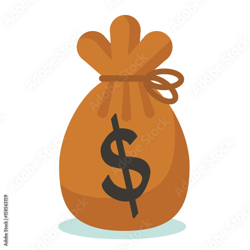 Sack of Money Vector Illustration