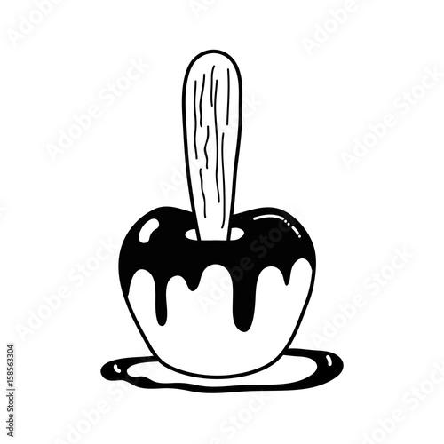 contour delicious candy apple fruit snack