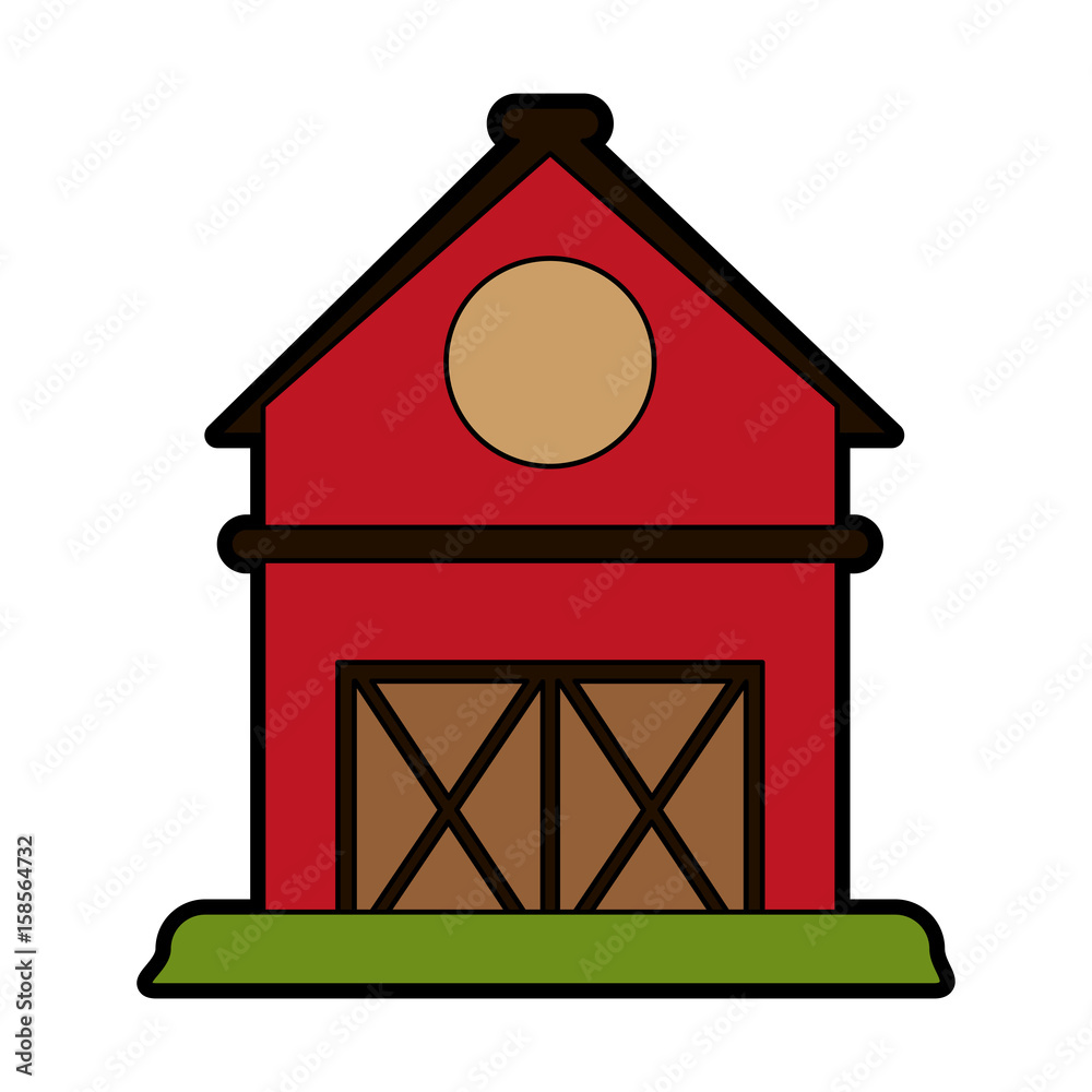 rural barn icon image vector illustration design rural barn icon image vector illustration design