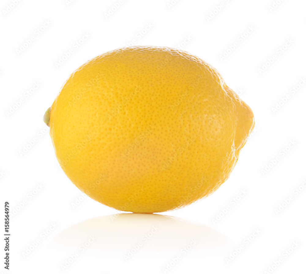 fresh lemons isolated on white background. fresh lemons isolated on white background.