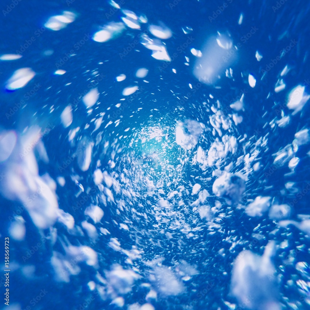 水中に吸い込まれる Stock イラスト Adobe Stock