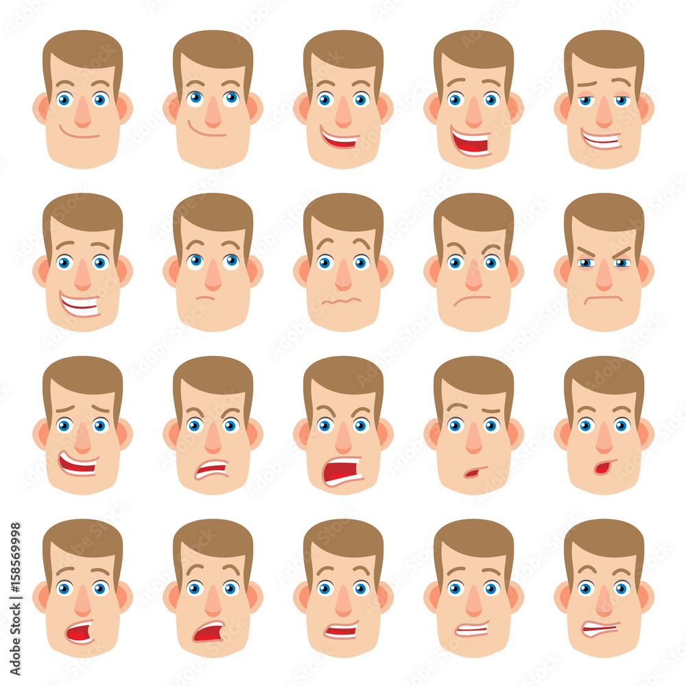 Cartoon Businessman Character Cartoon Businessman Character