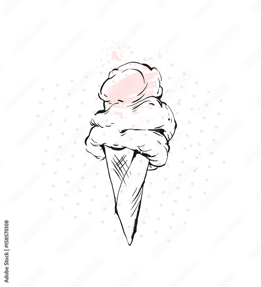 How to Draw a Ice Cream Cone Step by Step #drawing #kids #cone #icecream | Ice  cream cone drawing, Easy drawings for kids, Cute easy drawings