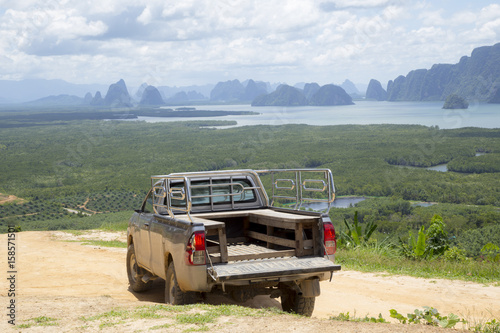 View millions, Samed view point Nang Nok Thailand.