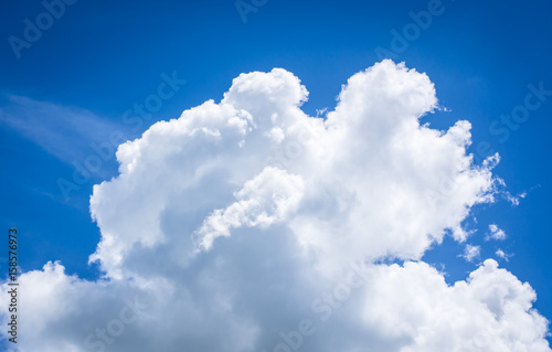 new blue sky cloud backgroung