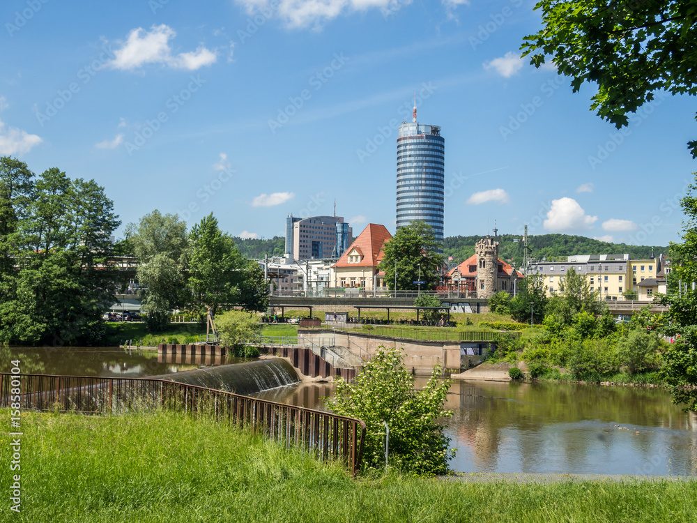 Fototapeta premium Skyline von Jena