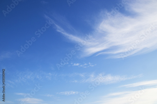 blue sky with cloud