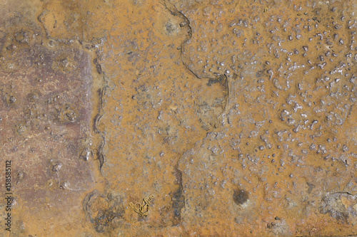 Abstract rusted metal background grunge texture
