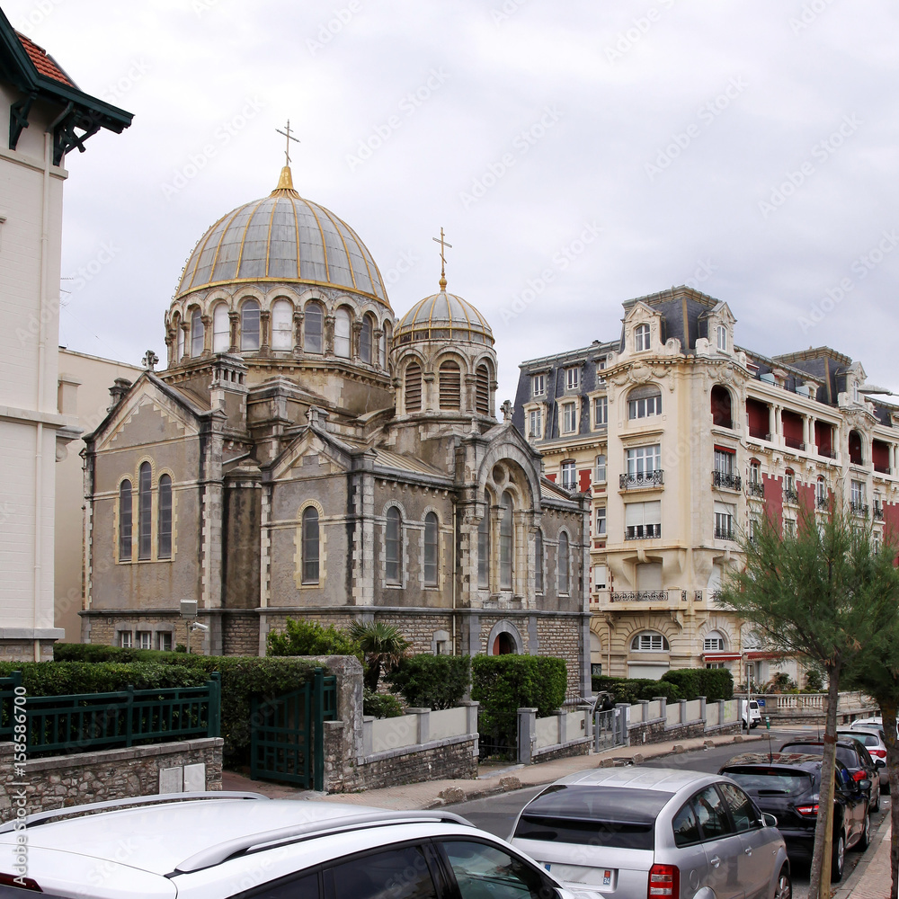 russian othodox church in biarritz