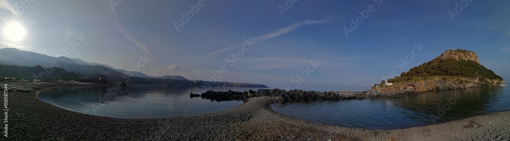 Panoramica delle spiagge di Fiuzzi