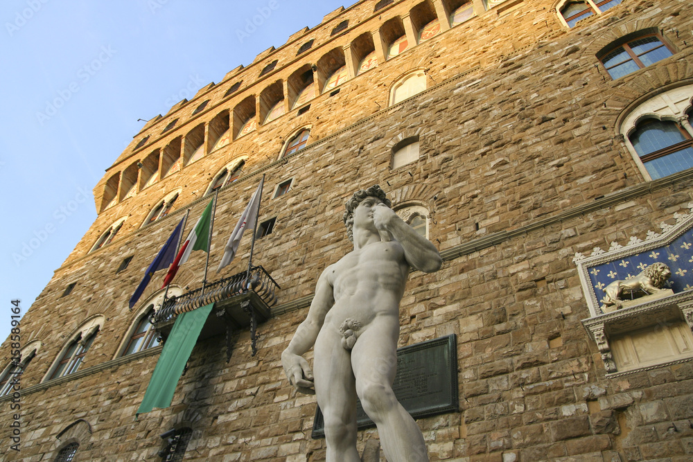 Florence David Michelangelo Palazzo Vecchio