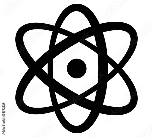 science black icon vector