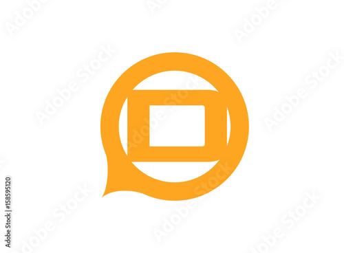 Letter d logo icon design template elements
