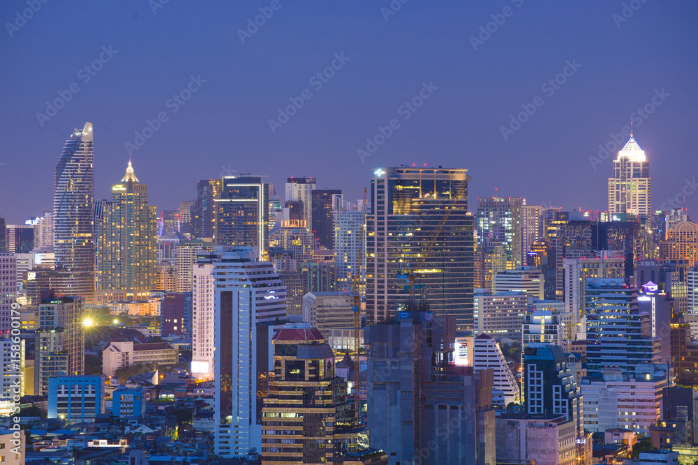 Obraz premium Bangkok skyline